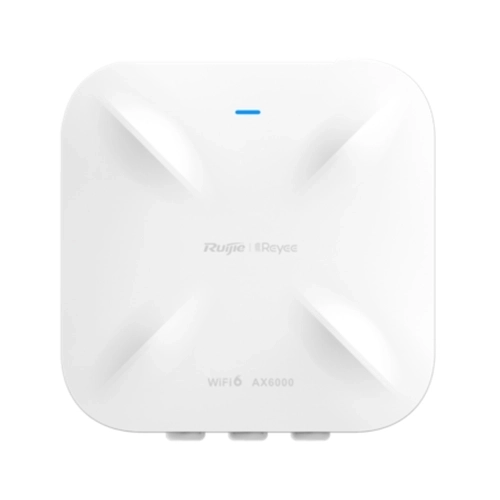 ACCESS POINT DIRECIONAL POE WI-FI 6 DUAL-BAND RUIJIE | REYEE RG-RAP6260(H)-D AX6000 01 PORTA 2.5GE + 01 PORTA SFP